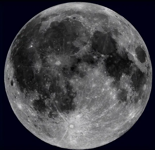 The lunar nearside